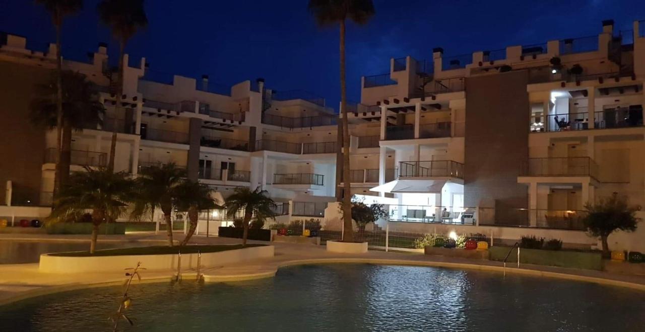 Sunny Apartment In Denia With Outdoor Swimming Pool And Garage Parking Place Included, 300M From The Sandy Beach Bagian luar foto